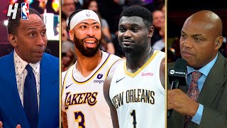 Inside the NBA discuss Zion \& Anthony Davis | 2023 In-Season Tournament Semis