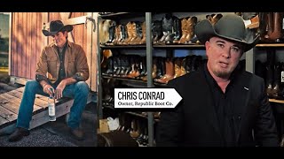 History of Republic Boot Co  Michael Garfield interview of Chris Conrad