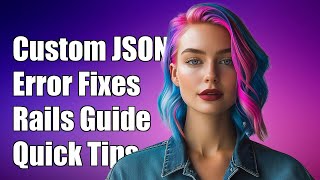 Customizing JSON Responses for Validation Errors in Rails: A Complete Guide