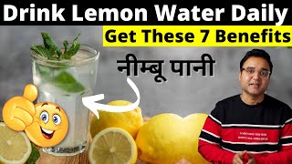 नीम्बू पानी के फायदे | 6 Reasons Why You Should Drink Lemon Water Daily | Lemon Water Benefits