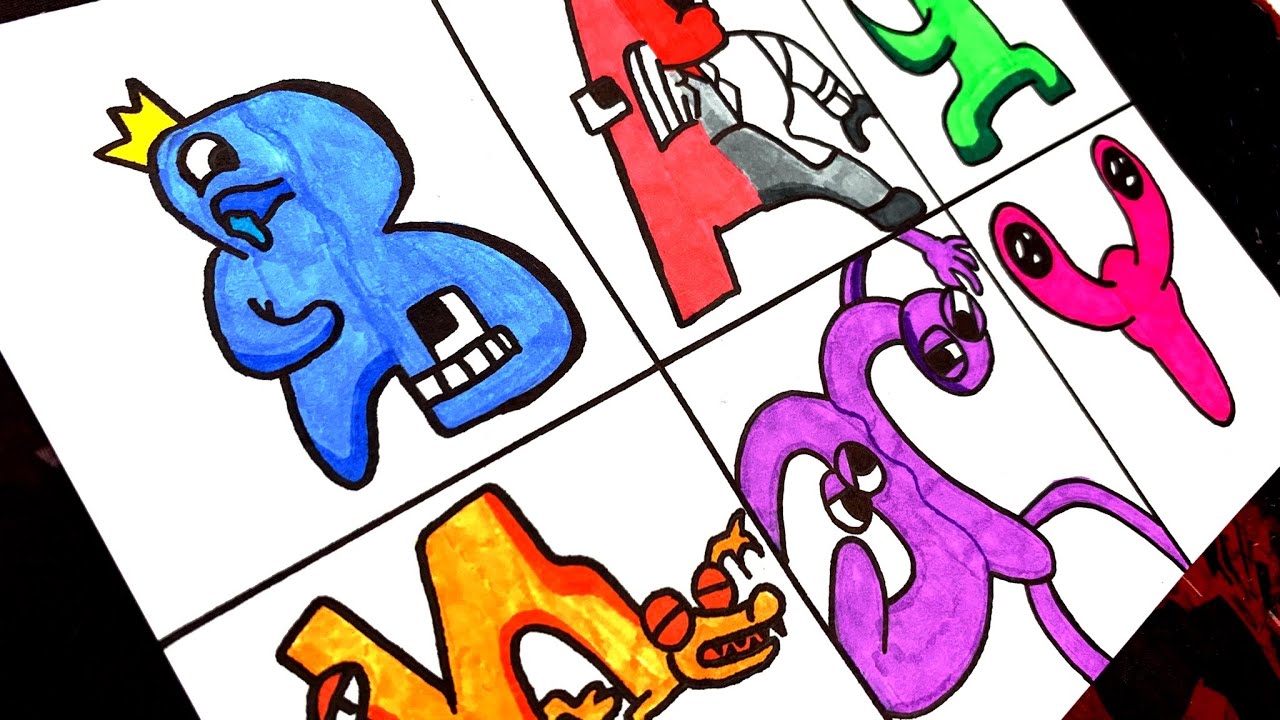 Drawing sinps as letters again : r/alphabetfriends