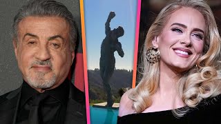 Sly Stallone Reacts To Adele Keeping Rocky Statue At Former Mansion