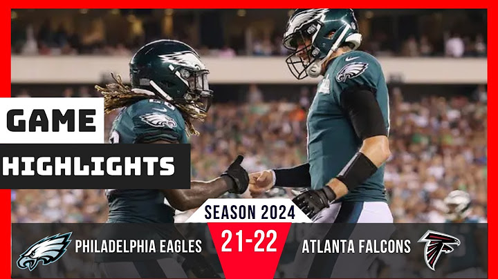 Monday Night Football : Falcons vs Eagles 2024 Goool | NFL Highlights today | Week 2
