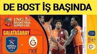 Dee Bost İş Başında Anadolu Efes - Galatasaray Nef