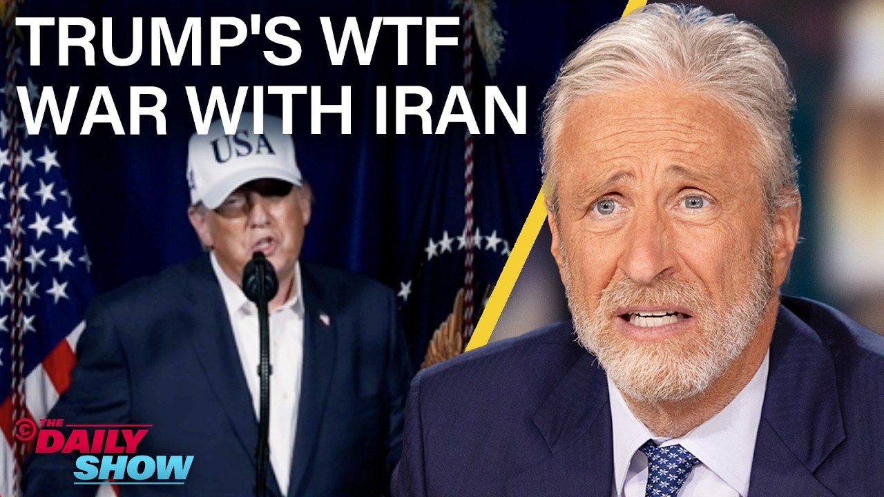 Trump Launches War with Iran and Refuses to Explain... Anything | The Daily Show