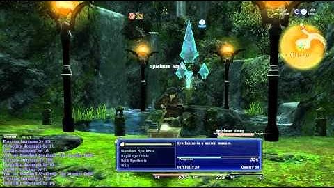 Crafting in FFXIV (Carpentry)