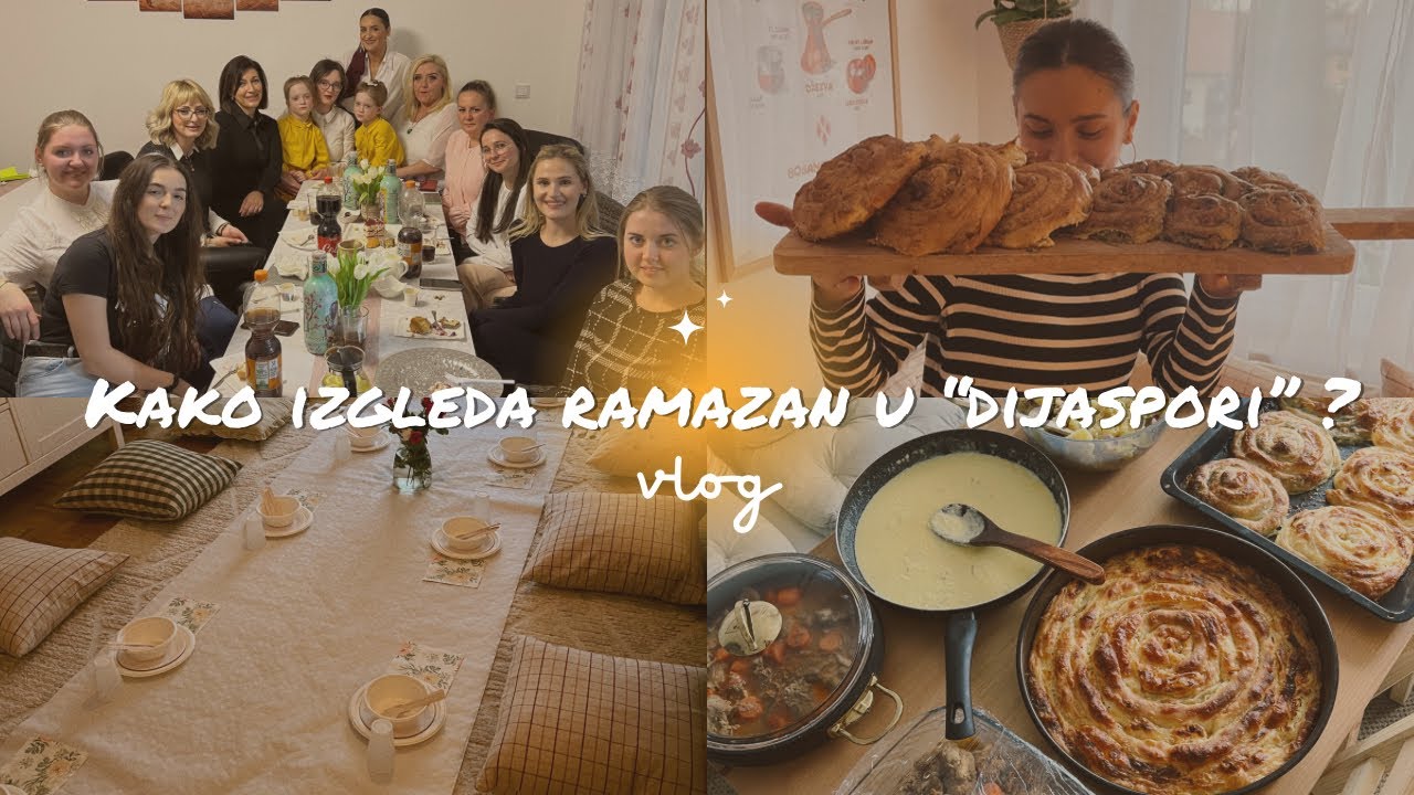 Ramazan u Njemačkoj 🕌| Spremam veliki iftar | Jesam li trudna ili sam se dobro najela? |