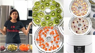 Cosori Food Dehydrator Review Fun Fruit Candy Video Recipe | Bhavna's Kitchen screenshot 2