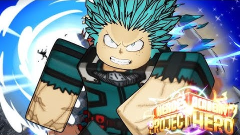 Project Hero One For All Max Level ShowCase (Roblox)