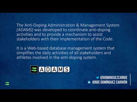 Anti-Doping Administration & Management System (ADAMS)