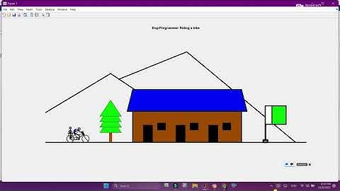 Riding bike Animation in MATLAB