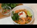 Easy Thai coconut shrimp curry soup