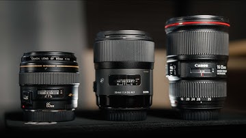 The ONLY 3 Lenses You Need For PRO Videos!