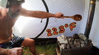9 Months + 90 Sweats in Russian Tent Sauna (My Thoughts)