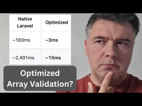 New Package: Laravel Fluent Validation - Performance Demo (Before/After)