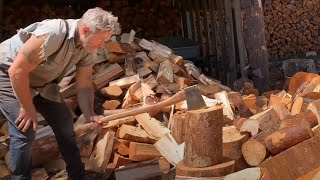 One of the world s best firewood splitting axes