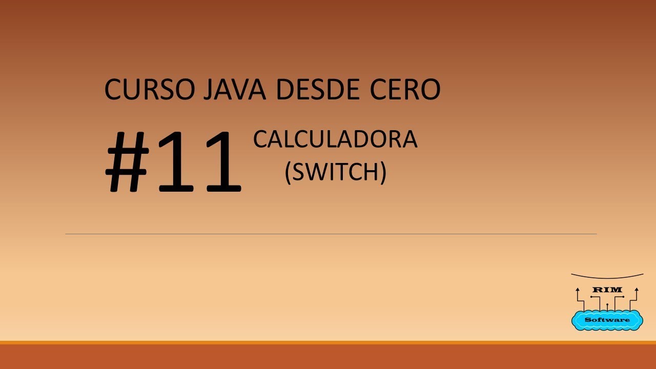 #11 Calculadora con switch - YouTube