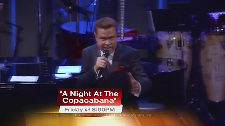 Crooner Mark O'Toole Takes On Manilow 8/3/16