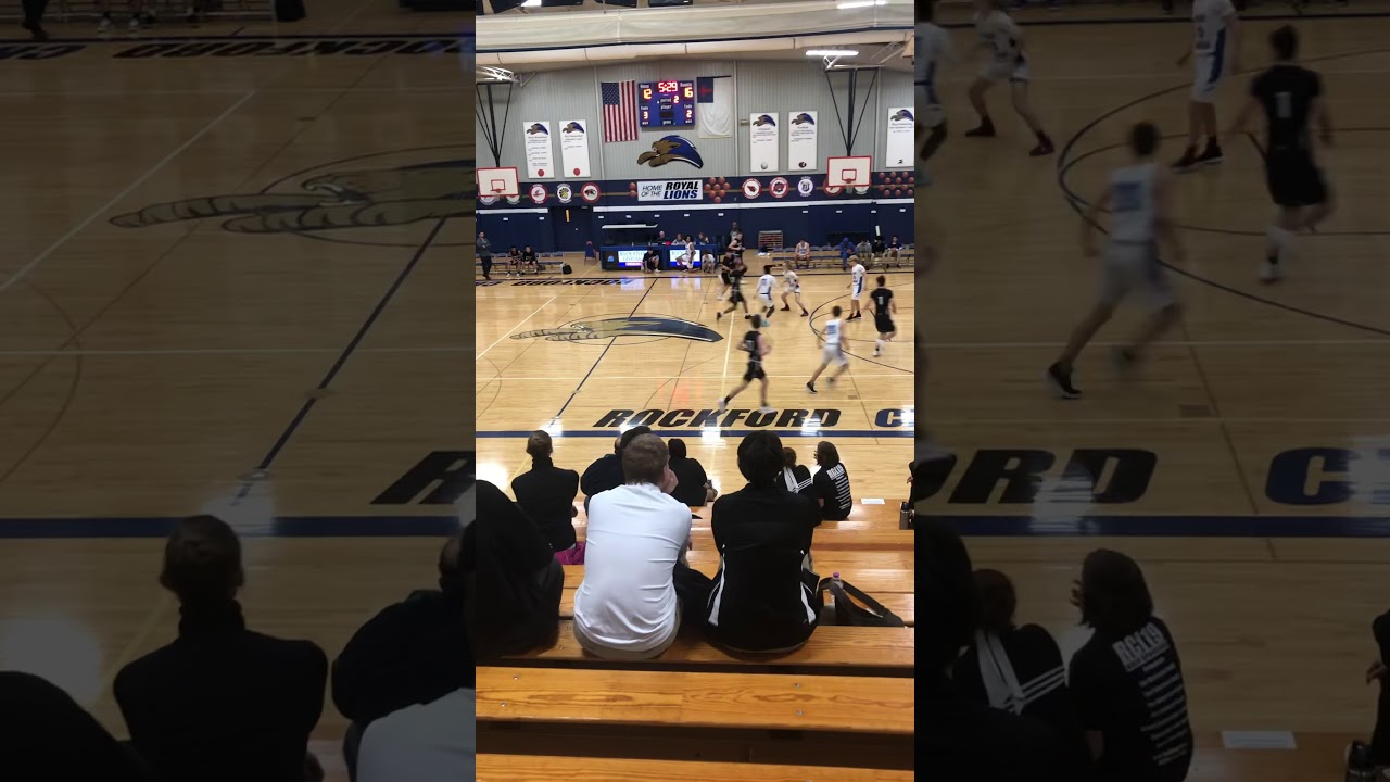 Walter Hill Jr. 10 c/o 2023 point guard Rockford Lutheran High School YouTube