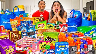 HOW WE WENT BROKE GROCERY SHOPPING FOR FOOD **BAD IDEA**
