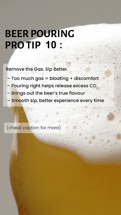 🍺 Pro Tips to Elevate Your Beer GameRemove the Gas. Sip Better | Sipologie