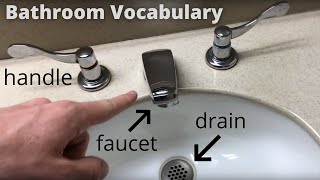 Bathroom Vocabulary - English Listening Practice (American Accent) [CC]