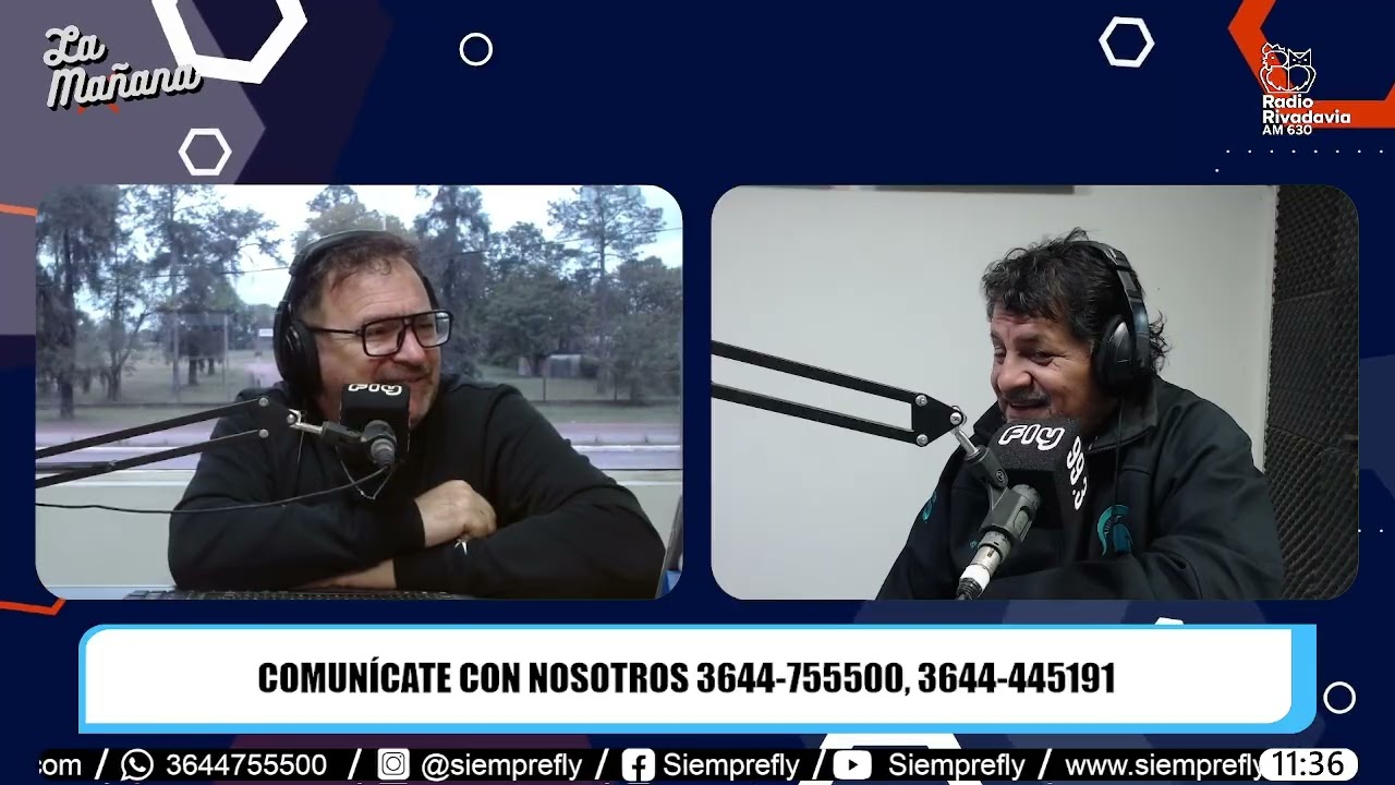 🔴𝗘𝗡 𝗘𝗦𝗧𝗨𝗗𝗜𝗢𝗦┃Nos visito en #LaMañana Christian Alvarenga, Escultor Saenzpeñense