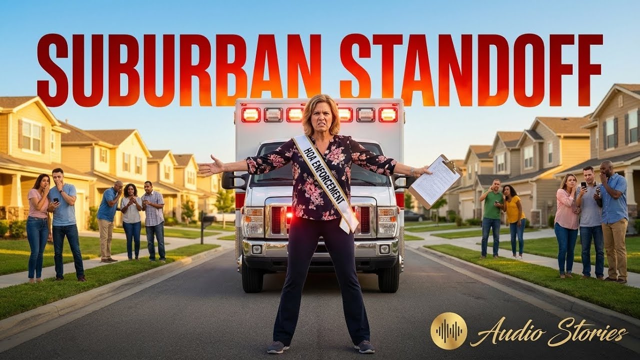 HOA KAREN BLOCKS EMERGENCY PERSONNEL—DIDN'T KNOW BLOCKING LIFE-SAVING CARE GETS YOU ARRESTED!