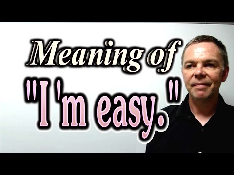 Video: Ko nozīmē viegli?