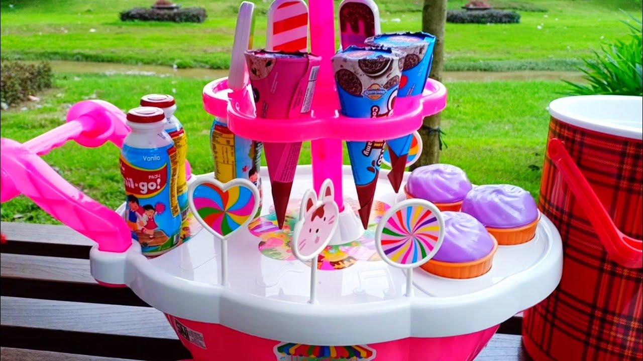 Mainan Terbaru - masak masakan membuat ager jelly - Belajar warna untuk anak.. 