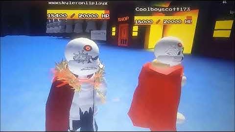 SMB-1 Omnipotent Sans Showcase with Friend og and remodel version.