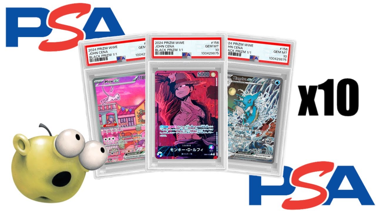 MY FIRST EVER PSA GRADE RETURN!