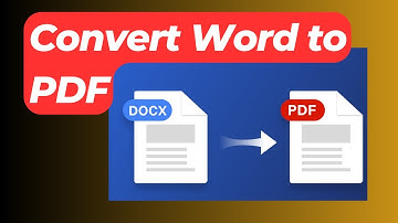 How to Easily Convert Word to PDF | Convert Any File to PDF in Seconds