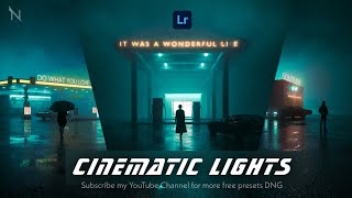 CINEMATIC LIGHTS ° Lightroom Mobile Preset Free DNG Download