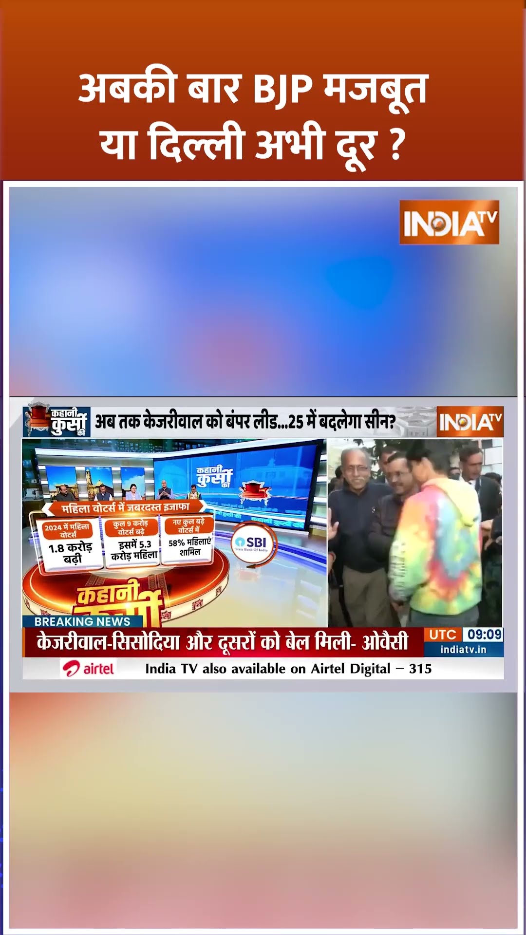 अबकी बार #bjp मजबूत या दिल्ली अभी दूर #arvindkejriwal #delhielection2025