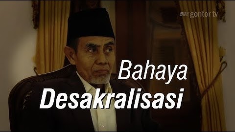 KH Hasan Abdullah Sahal, Bahaya Desakralisasi, Telaga Hati Spesial Ramadhan Gontor TV