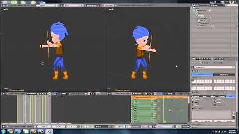 Blender Low Poly Character Attack Animation