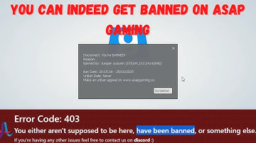 You can indeed get banned on asap | Gmod darkrp trolling and funny moments
