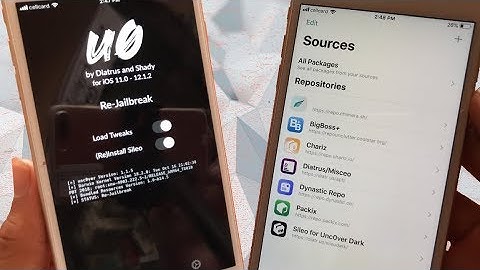 Unc0ver Dark Version With Sileo On iOS 12 - 12.1.2