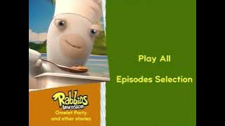 Rabbids Invasion Omelet Party and other stories DVD Menu