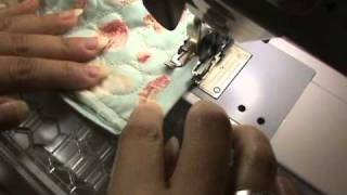 Machine Binding with Aurifil Thread
