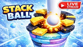⚽ STACK BALL 3D ALL RECORD BREAK ⚽