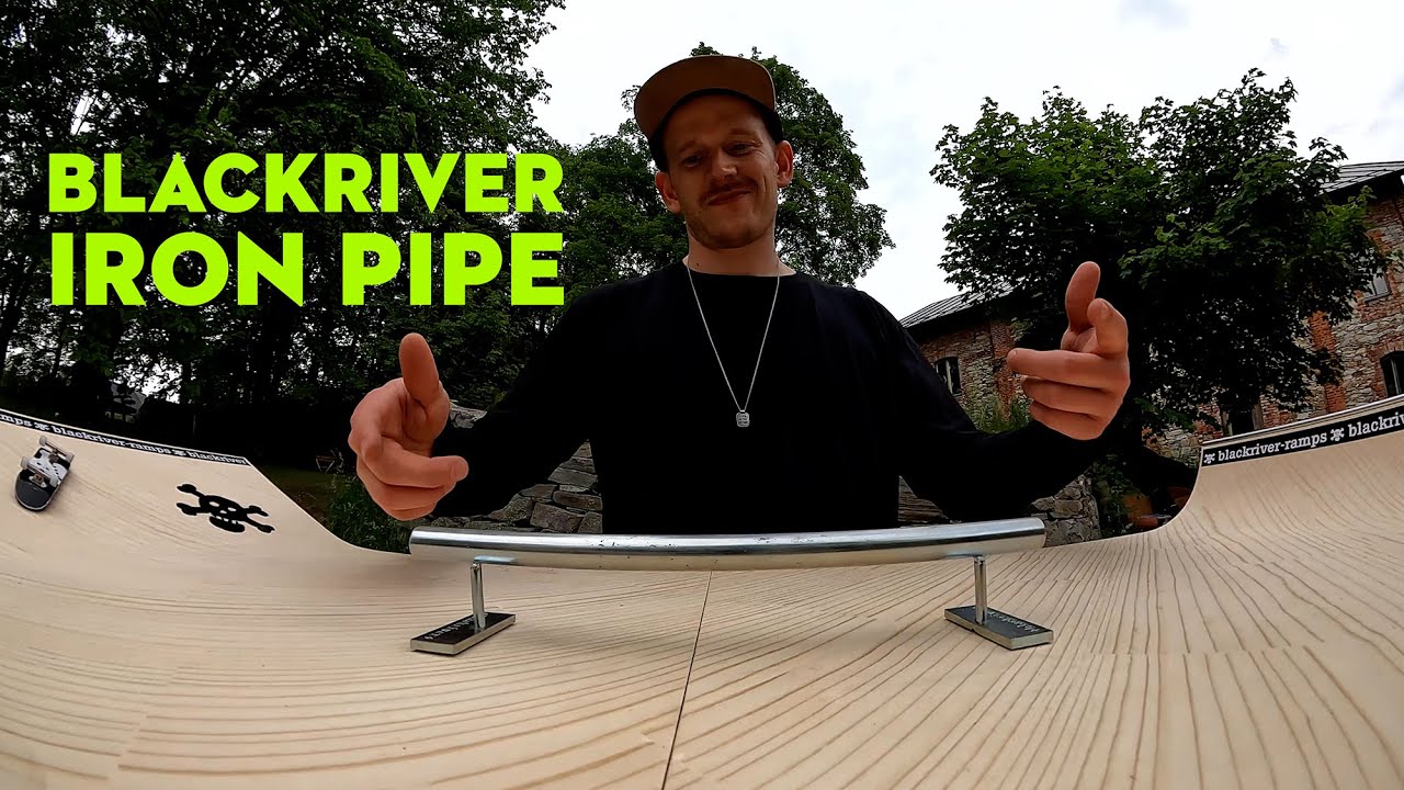 Stefan Klauser Fingerboarding the Blackriver "Iron Pipe"
