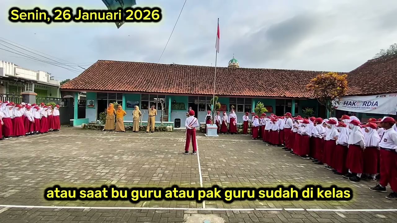 Pertama kali menjadi pembina upacara di SD Negeri Pangebatan 02 Kec. Bantarkawung