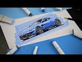 How to sketch and render an Aston Martin
