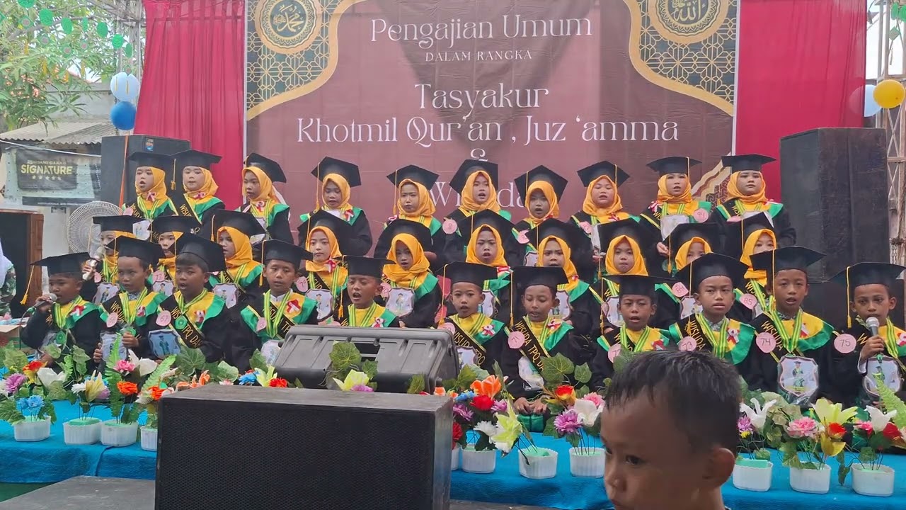 WISUDA GRUP 3 # TPQ DARUL QUR'AN SAWOJAJAR # Tahun 2025/2026