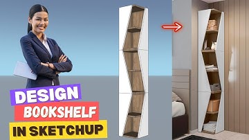 SketchUp Pros SECRET to Designing Bookshelves FAST!