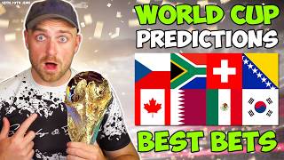 Czechia vs South Africa, Mexico vs South Korea & More! | World Cup Predictions & Best Bets!