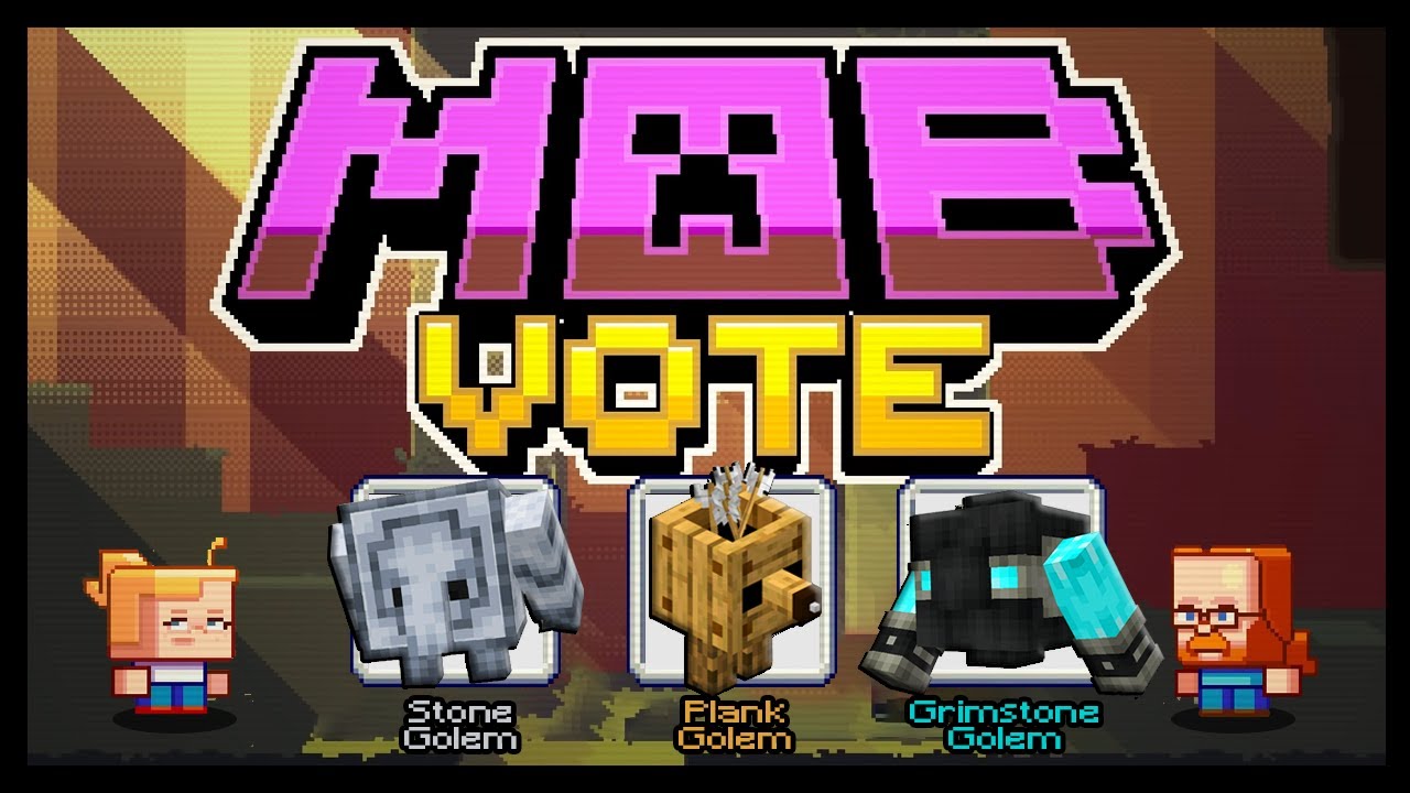 Mudanças na Votação de Mobs - Minecraft Live 2022