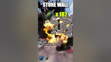 Raiding Walls in Rust with Grenades!